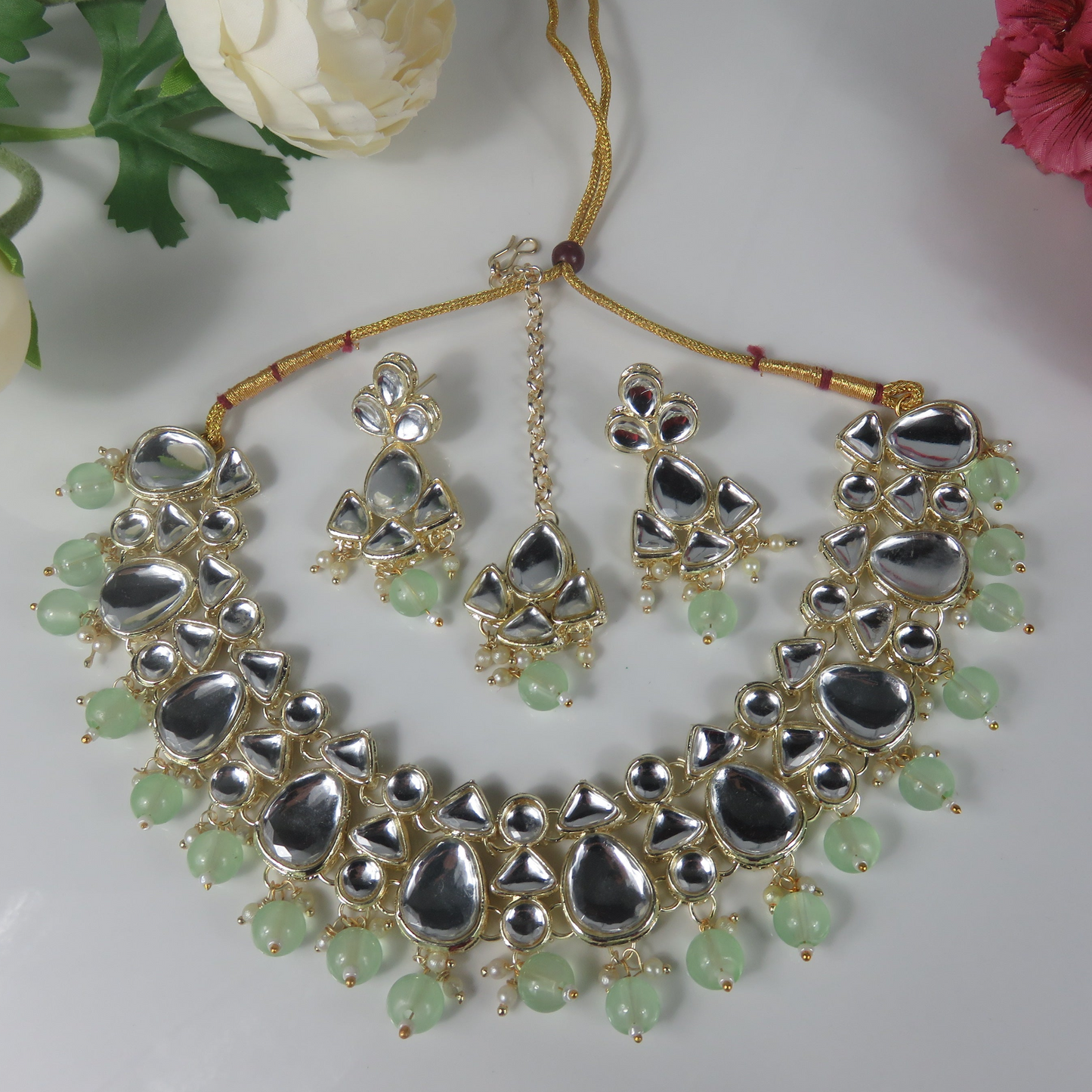 Mint Necklace Set